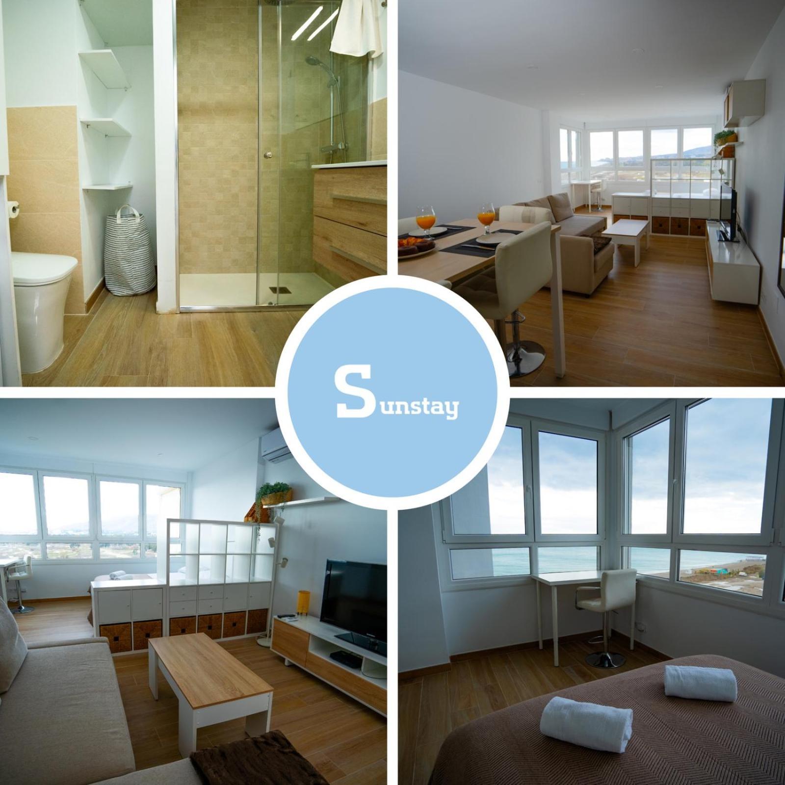 Sunstay Guadalmar Loft Seaview Malaga Bagian luar foto